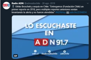 Tuit de Radio ADN