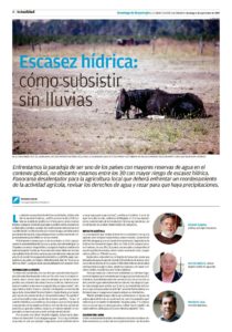 noticia: escasez de agua