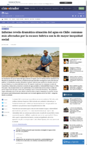 Noticia: Escasez de agua